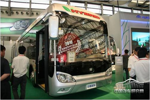 宇通ZK6180MGQA9混合动力公交车